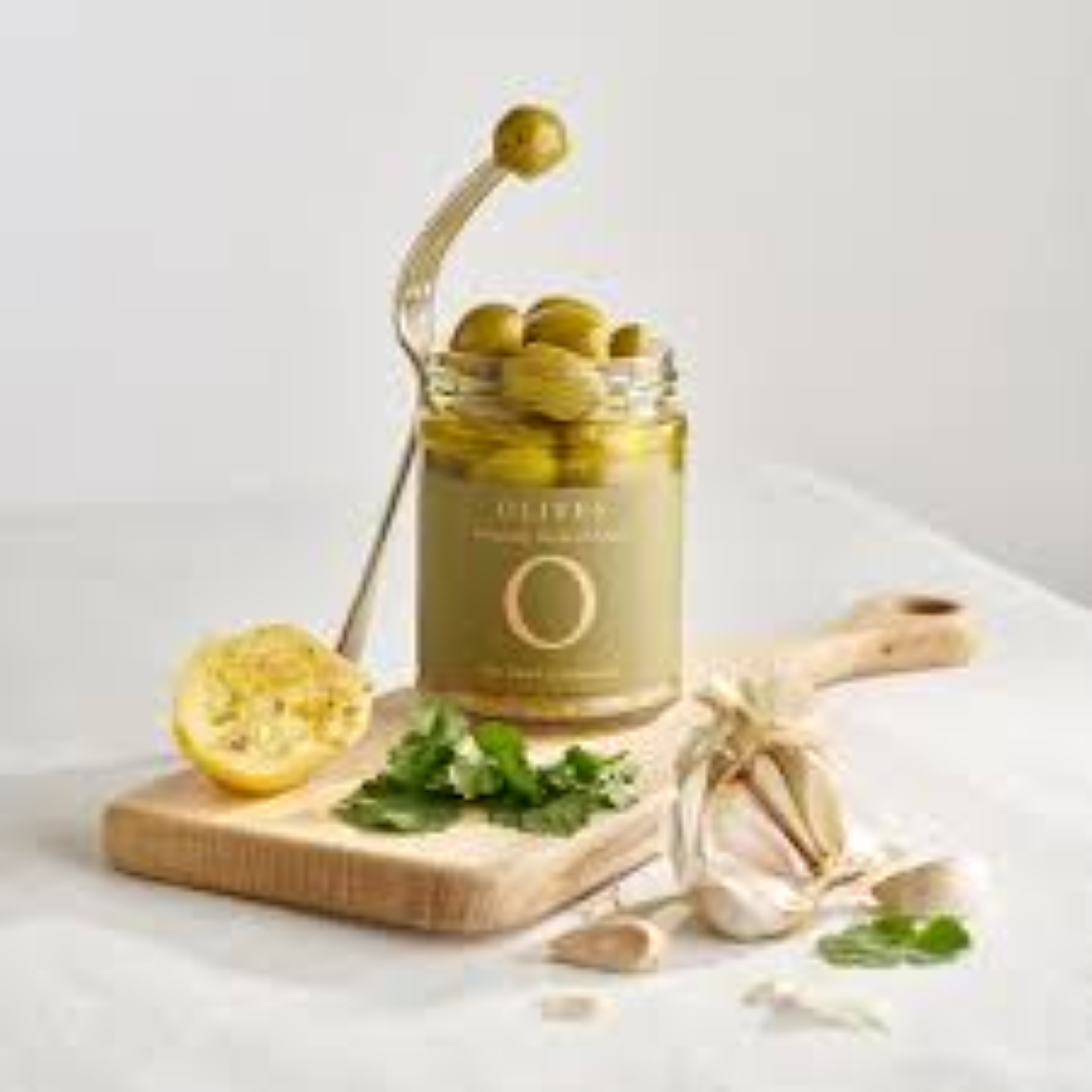 GARLIC LEMON OLIVES